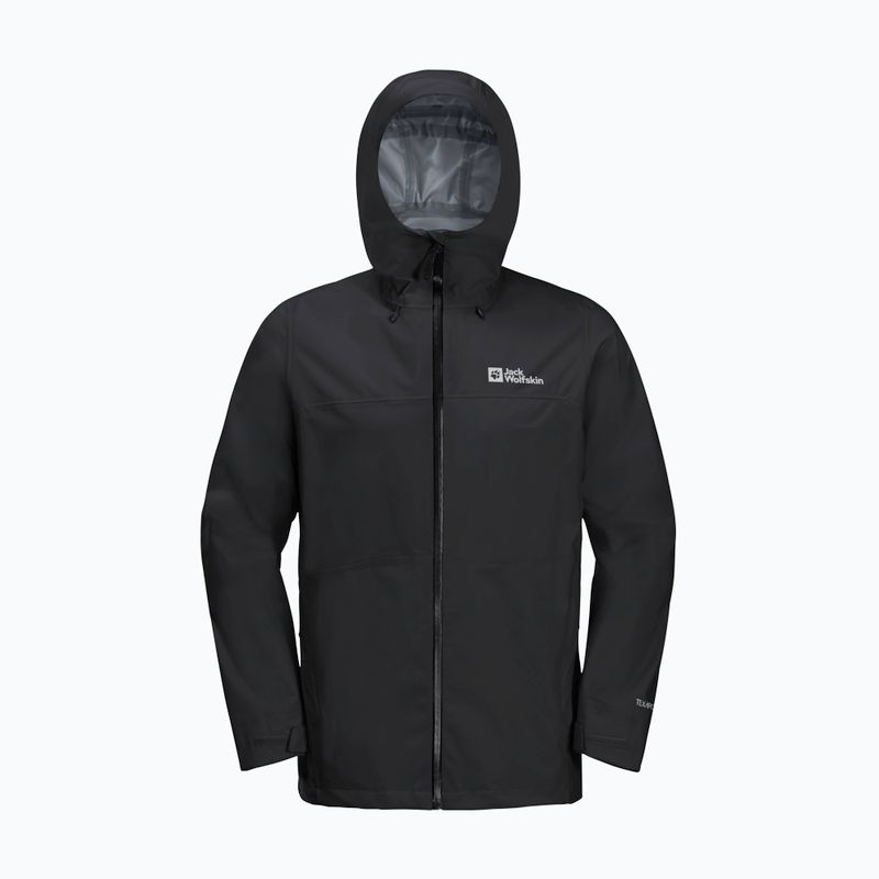 Kurtka przeciwdeszczowa męska Jack Wolfskin Highest Peak 3L black 12