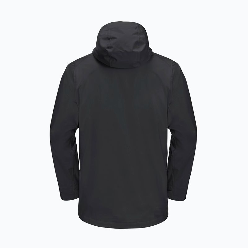 Kurtka przeciwdeszczowa męska Jack Wolfskin Highest Peak 3L black 13