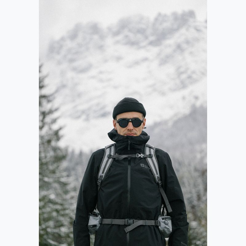 Kurtka przeciwdeszczowa męska Jack Wolfskin Highest Peak 3L black 15