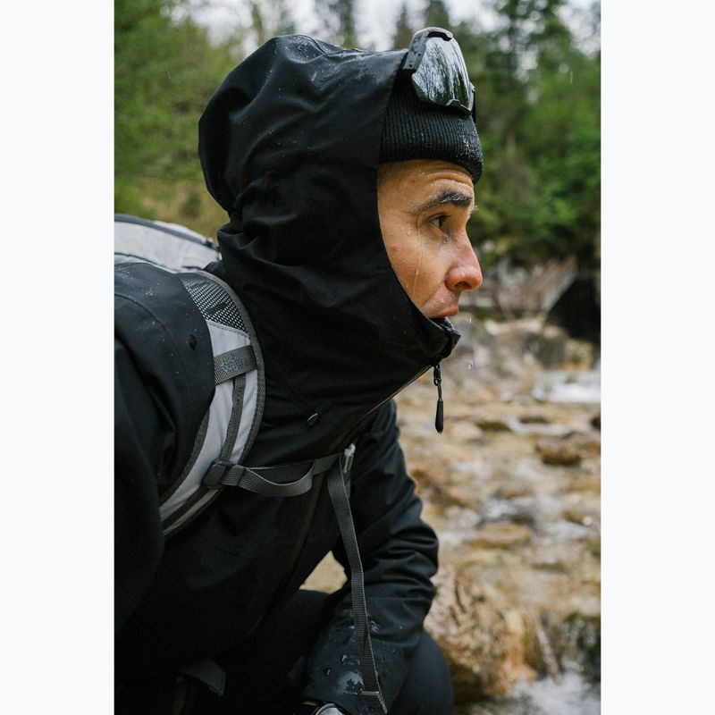 Kurtka przeciwdeszczowa męska Jack Wolfskin Highest Peak 3L black 22