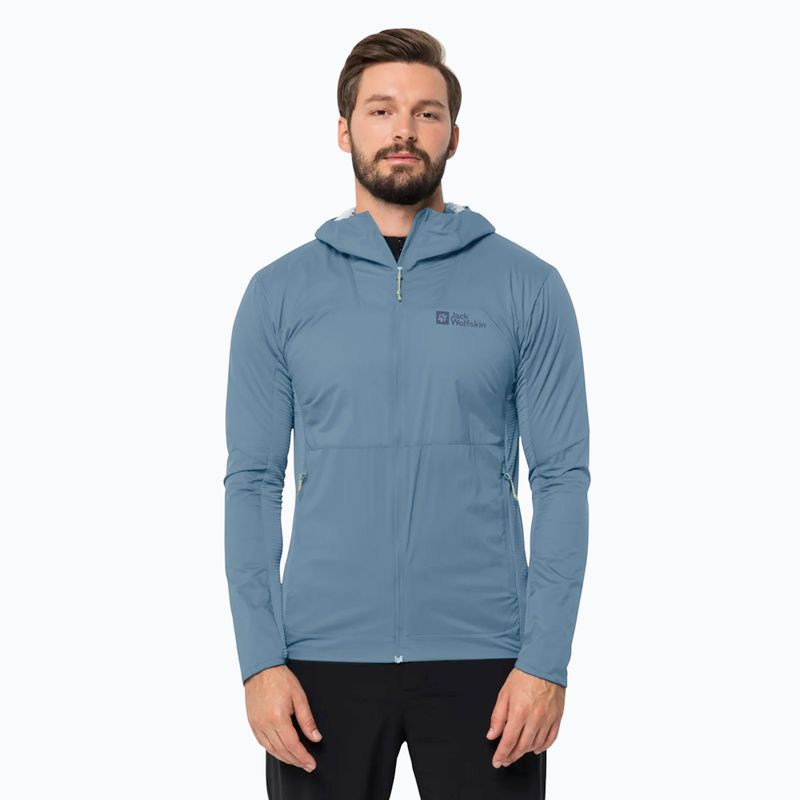 Kurtka hybrydowa męska Jack Wolfskin Prelight Alpha elemental blue