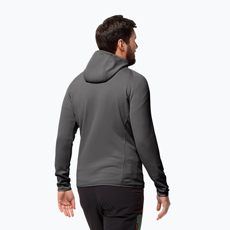 Bluza polarowa męska Jack Wolfskin Baiselberg Hooded Fz 2