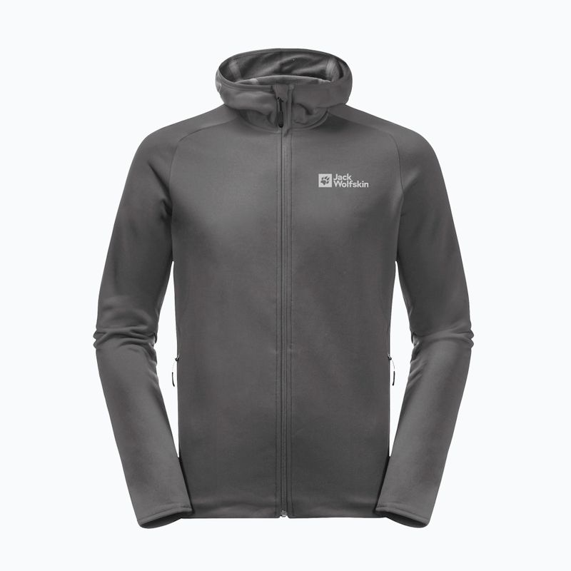 Bluza polarowa męska Jack Wolfskin Baiselberg Hooded Fz 5