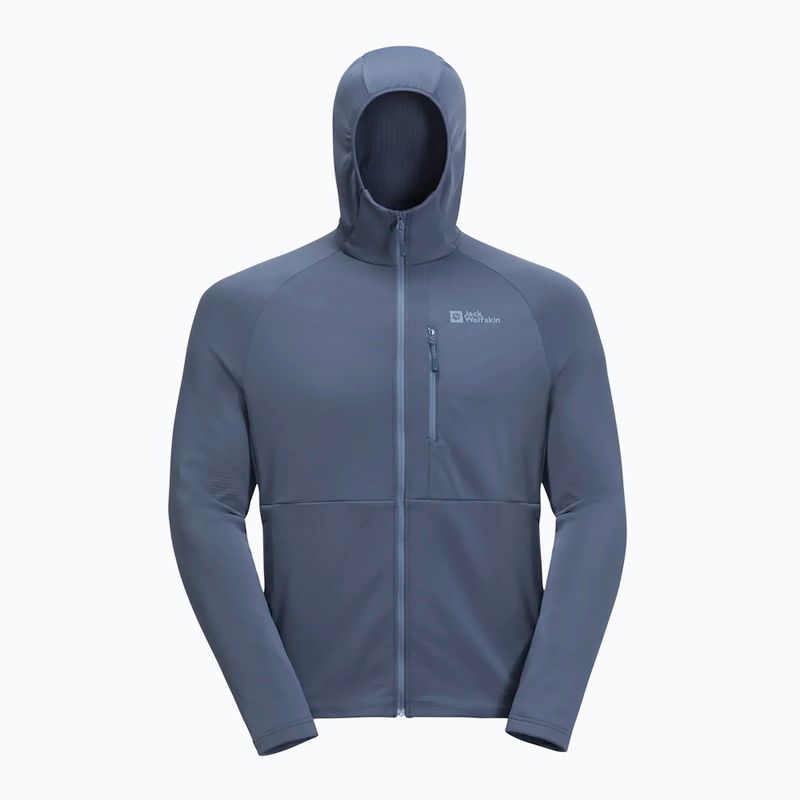 Bluza  polarowa męska Jack Wolfskin Kolbenberg Hooded Fz evening sky 7