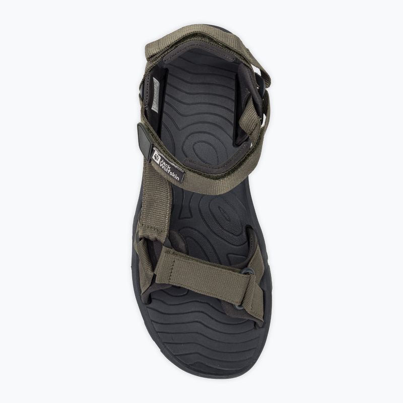 Sandały męskie Jack Wolfskin Lakewood Ride island moss 5