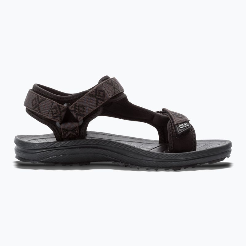 Sandały damskie Jack Wolfskin Wave Breaker black