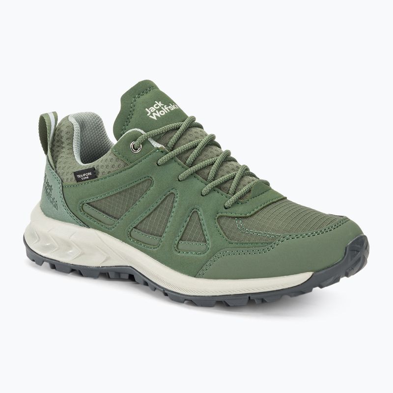 Buty trekkingowe damskie Jack Wolfskin Woodland 2 Texapore hedge green