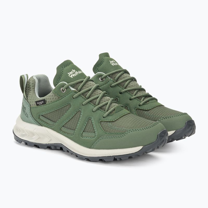 Buty trekkingowe damskie Jack Wolfskin Woodland 2 Texapore hedge green 4