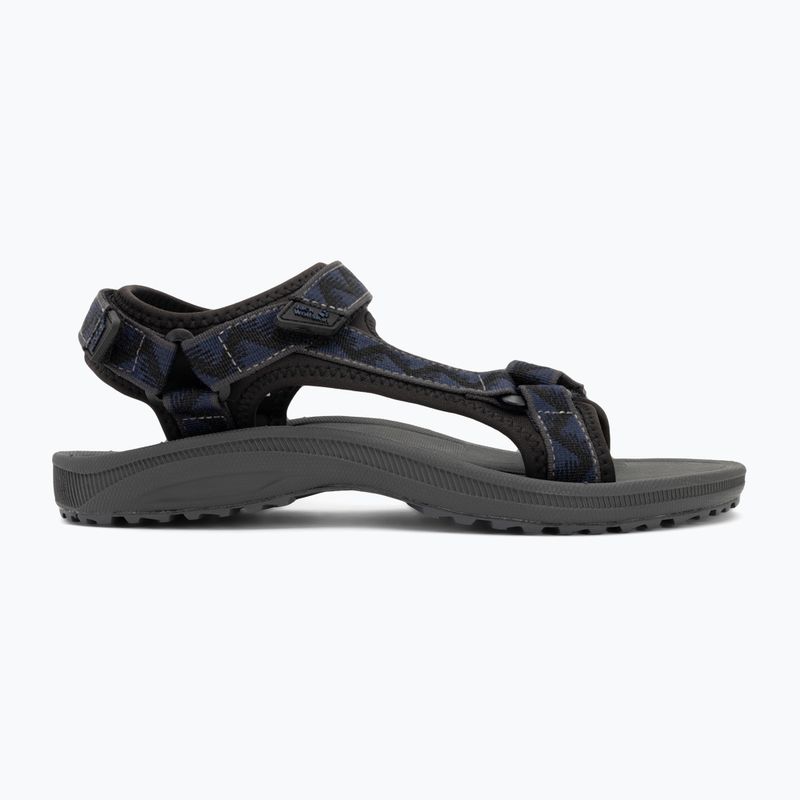 Sandały męskie Jack Wolfskin Wave Breaker black midnight blue 2