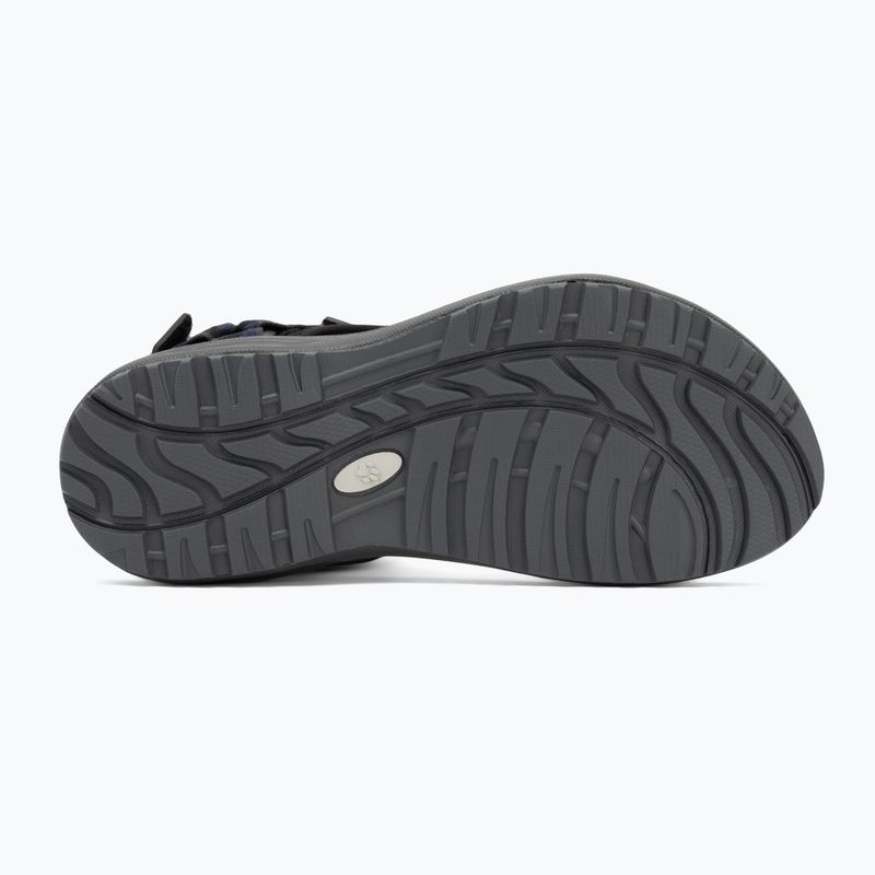 Sandały męskie Jack Wolfskin Wave Breaker black midnight blue 4