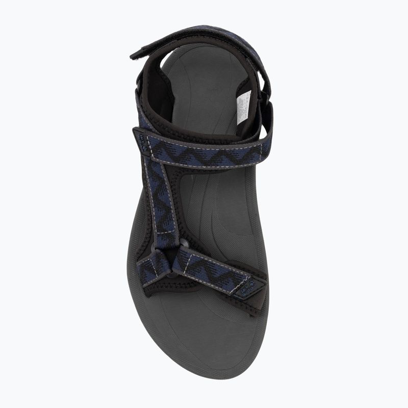Sandały męskie Jack Wolfskin Wave Breaker black midnight blue 5