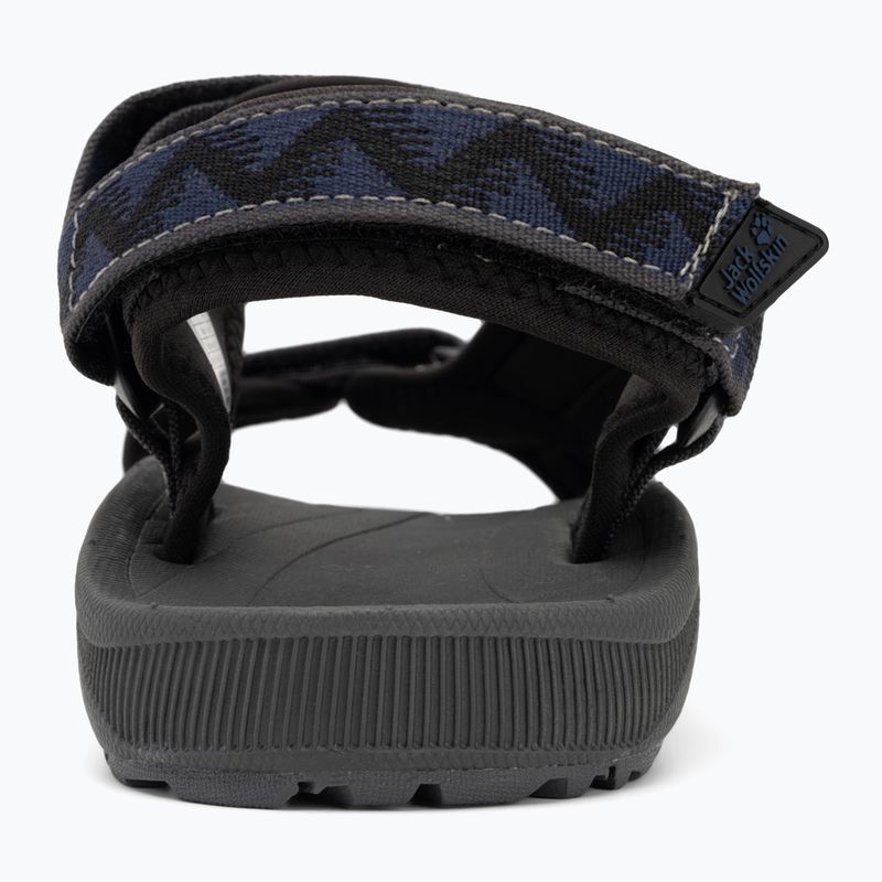 Sandały męskie Jack Wolfskin Wave Breaker black midnight blue 6