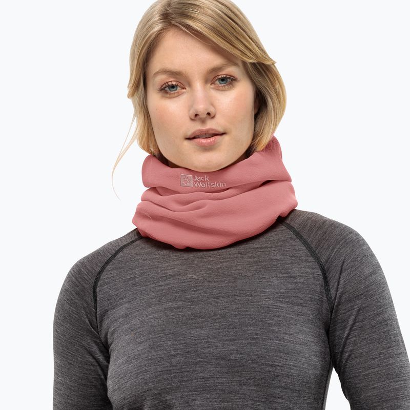 Chusta wielofunkcyjna Jack Wolfskin Real Stuff Loop mineral red 2
