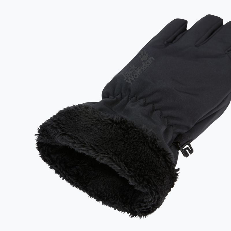 Rękawiczki trekkingowe Jack Wolfskin Highloft black 3
