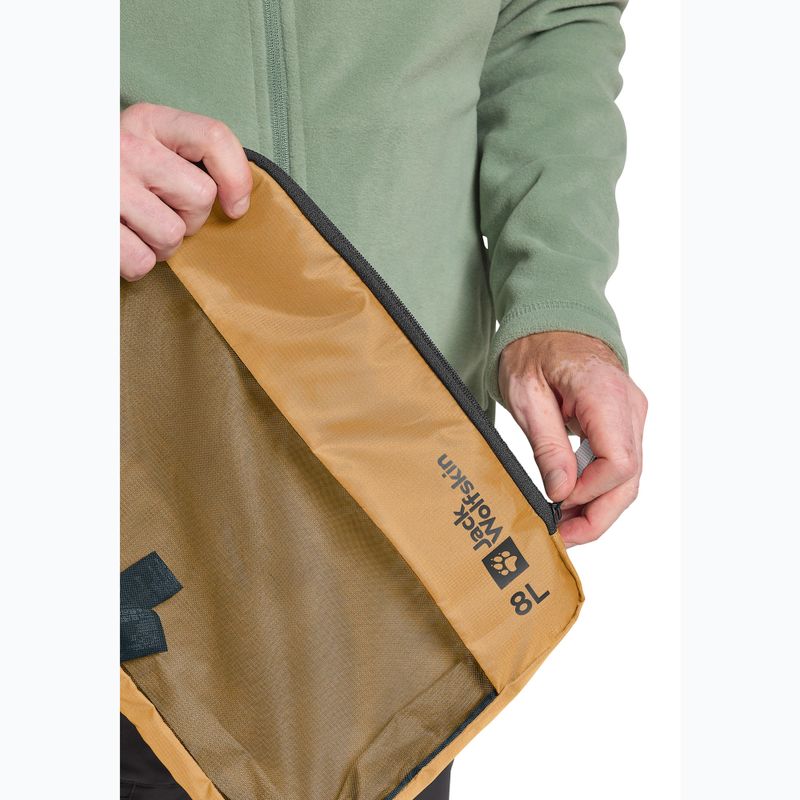 Organizer turystyczny Jack Wolfskin Compression Cube 8 l salted carmel 10