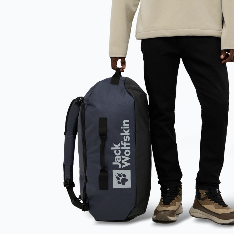 Torba podróżna Jack Wolfskin All-In Duffle 65 l midnight sky 10