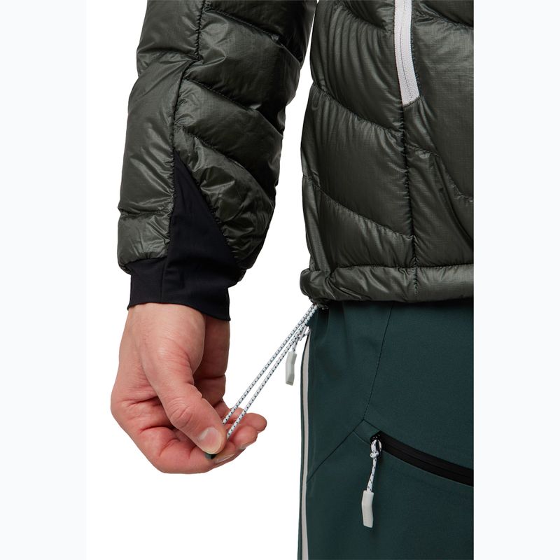 Kurtka puchowa męska Jack Wolfskin Alpspitze Down Hoody slate green 5
