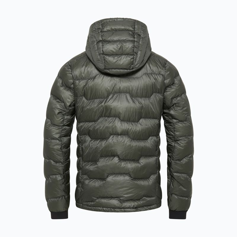 Kurtka puchowa męska Jack Wolfskin Alpspitze Down Hoody slate green 8
