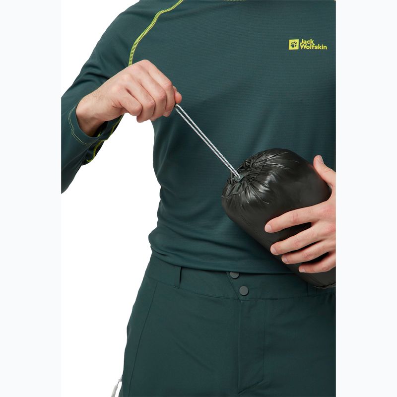 Kurtka puchowa męska Jack Wolfskin Alpspitze Down Hoody slate green 14