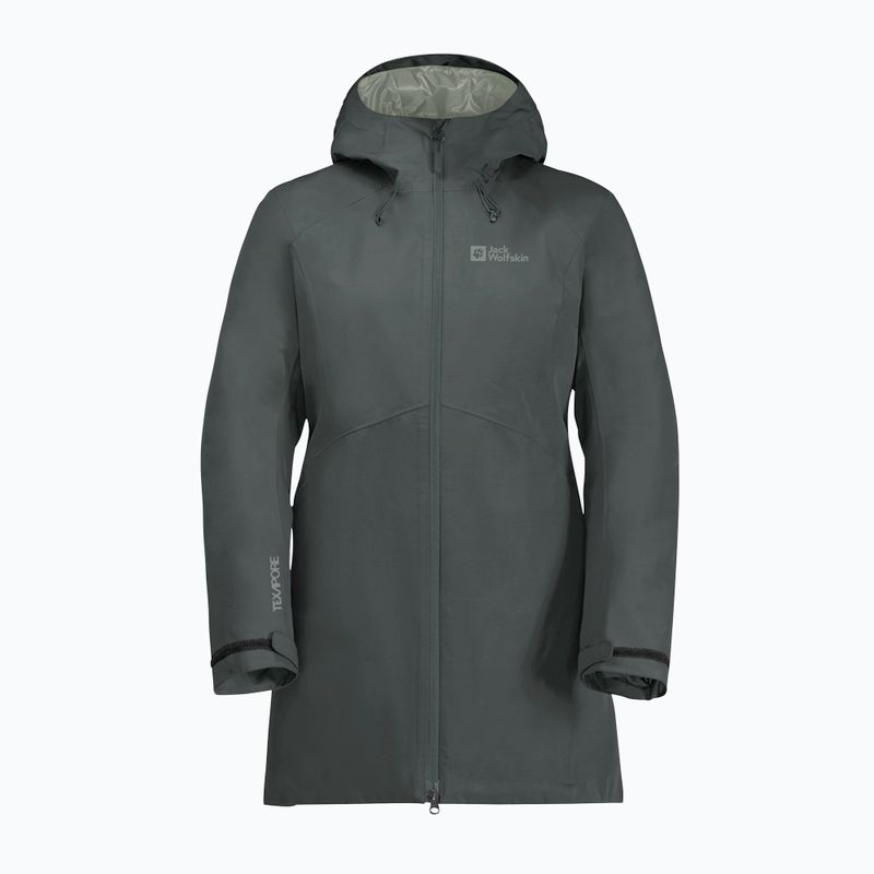 Kurtka ocieplana damska Jack Wolfskin Heidelstein Ins slate green 6