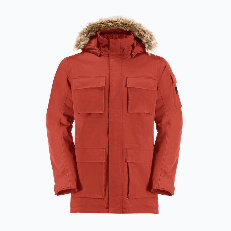 Kurtka męska Jack Wolfskin Glacier Canyon Parka intense rust 7
