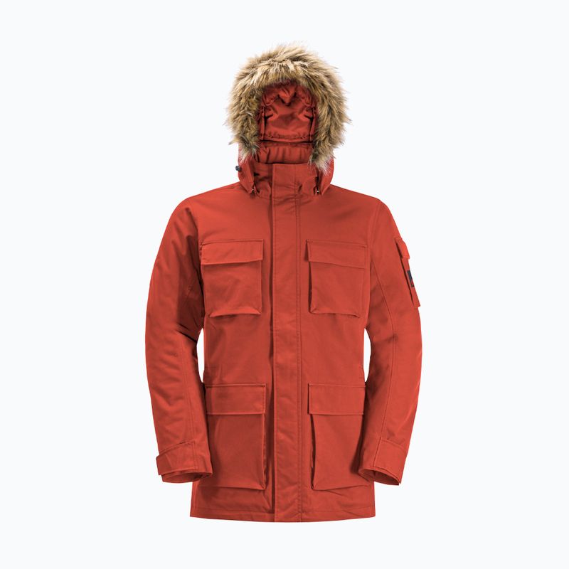 Kurtka męska Jack Wolfskin Glacier Canyon Parka intense rust 8
