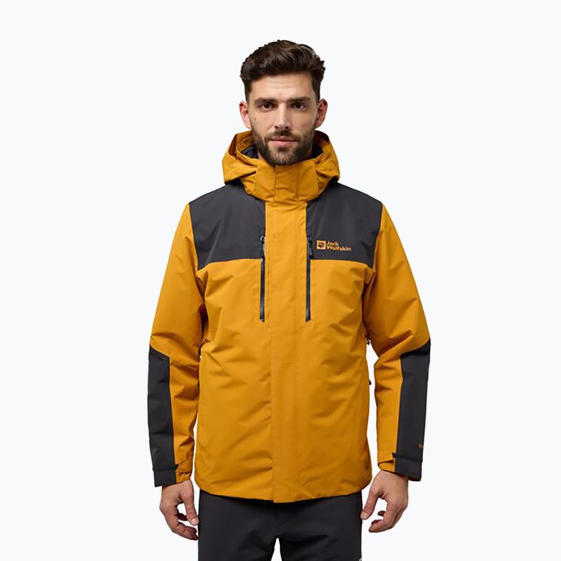 Kurtka 3w1 męska Jack Wolfskin Jasper 3In1 safflower