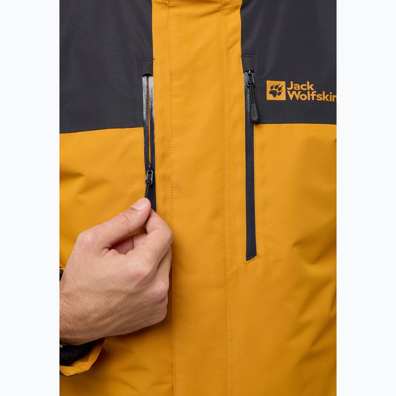 Kurtka 3w1 męska Jack Wolfskin Jasper 3In1 safflower 11