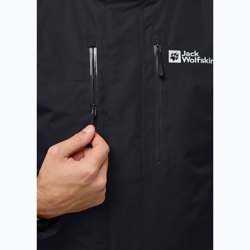 Kurtka 3w1 męska Jack Wolfskin Jasper 3In1 black 14