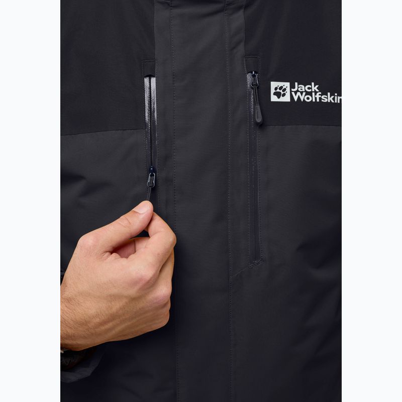Kurtka 3w1 męska Jack Wolfskin Jasper 3In1 phantom 9
