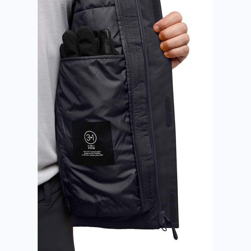 Kurtka 3w1 męska Jack Wolfskin Jasper 3In1 phantom 14