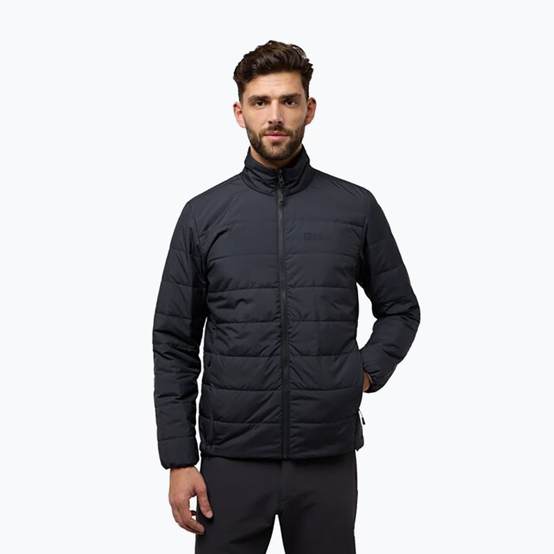 Kurtka 3w1 męska Jack Wolfskin Jasper 3In1 black olive 4