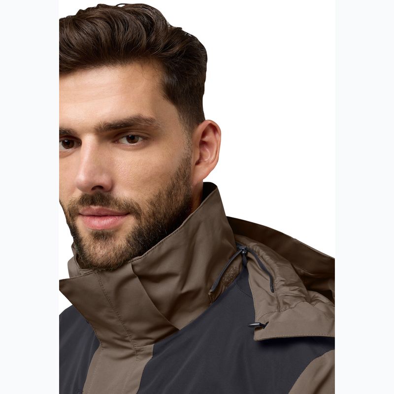 Kurtka 3w1 męska Jack Wolfskin Jasper 3In1 cold coffee 7
