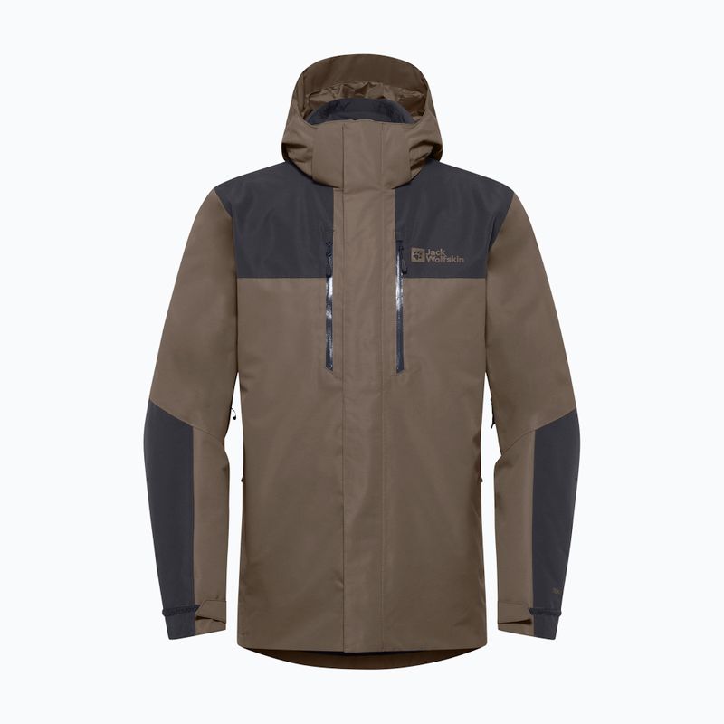 Kurtka 3w1 męska Jack Wolfskin Jasper 3In1 cold coffee 17