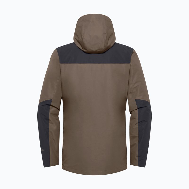 Kurtka 3w1 męska Jack Wolfskin Jasper 3In1 cold coffee 19
