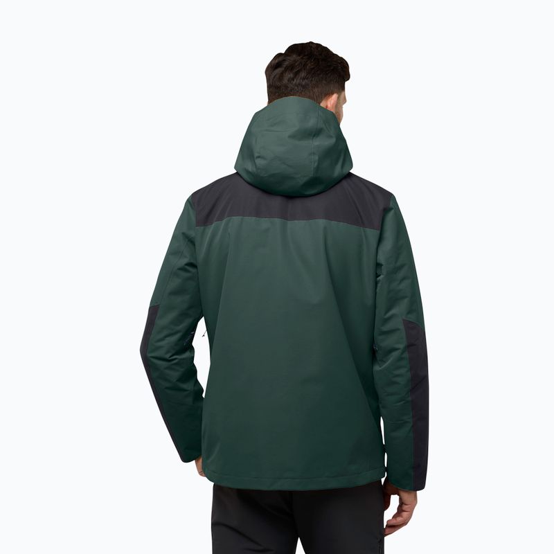 Kurtka 3w1 męska Jack Wolfskin Jasper 3In1 black olive 3
