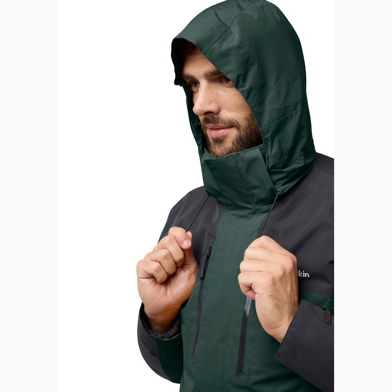 Kurtka 3w1 męska Jack Wolfskin Jasper 3In1 black olive 7