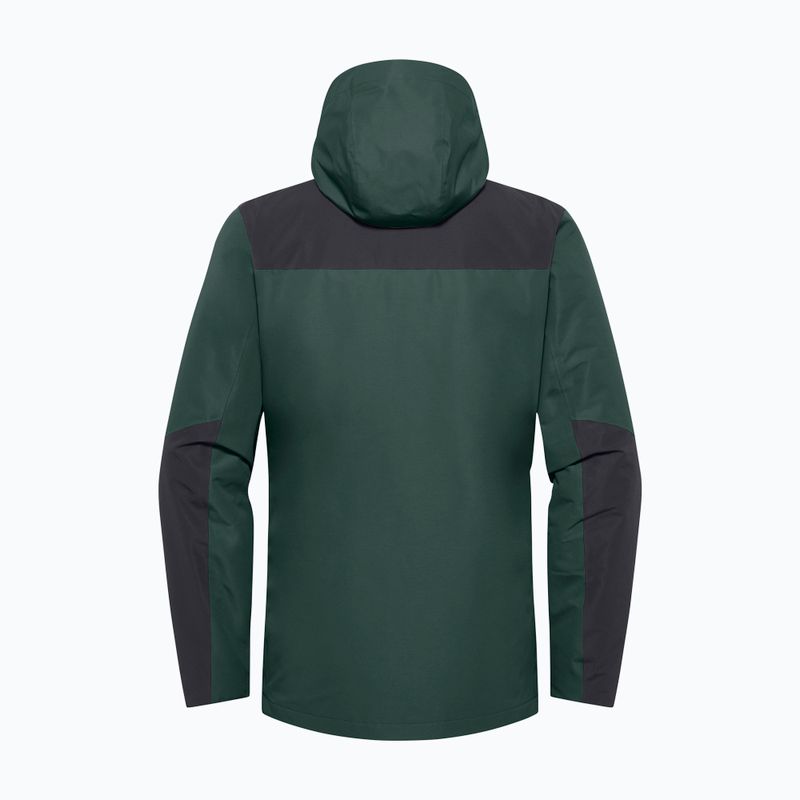 Kurtka 3w1 męska Jack Wolfskin Jasper 3In1 black olive 19