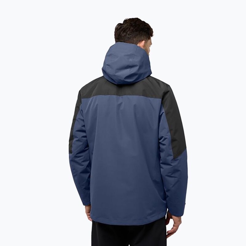 Kurtka 3w1 męska Jack Wolfskin Romberg 3In1 midnight sky 2