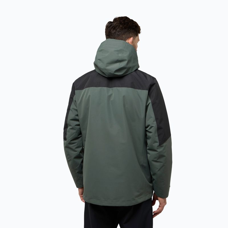 Kurtka 3w1 męska Jack Wolfskin Romberg 3In1 slate green 3