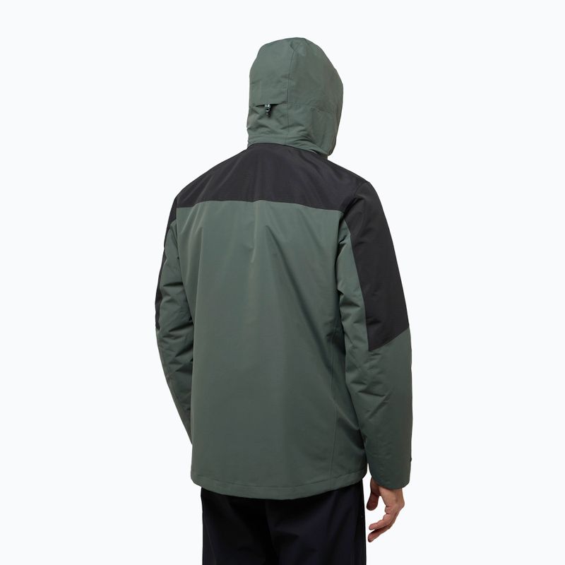 Kurtka 3w1 męska Jack Wolfskin Romberg 3In1 slate green 4