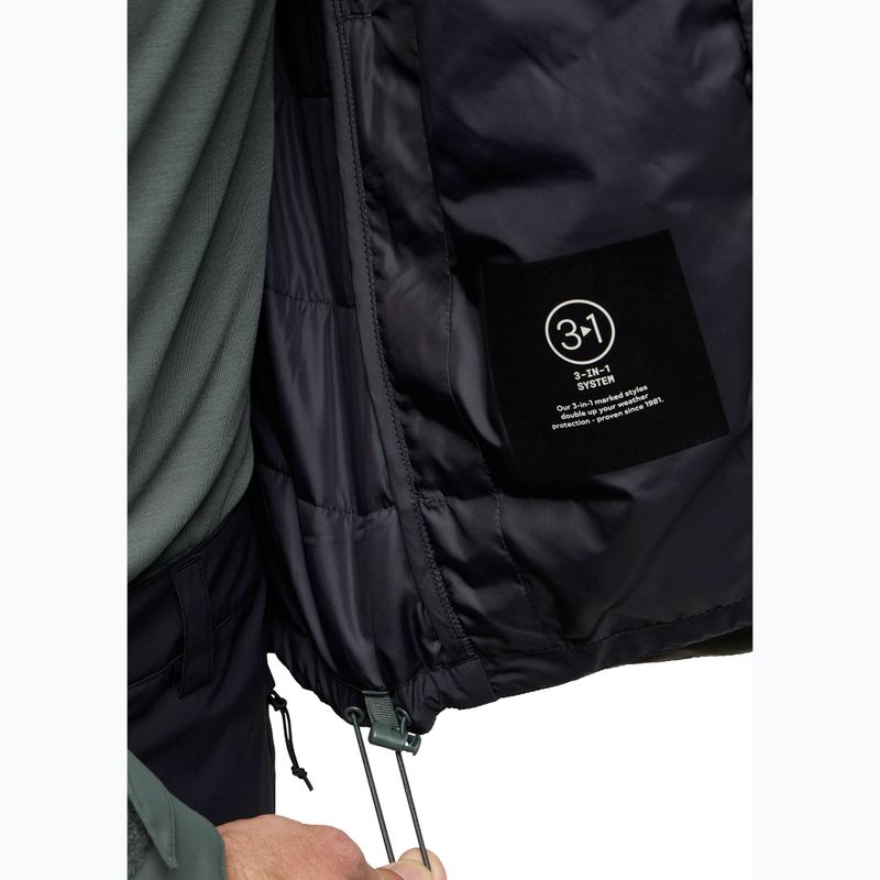 Kurtka 3w1 męska Jack Wolfskin Romberg 3In1 slate green 15