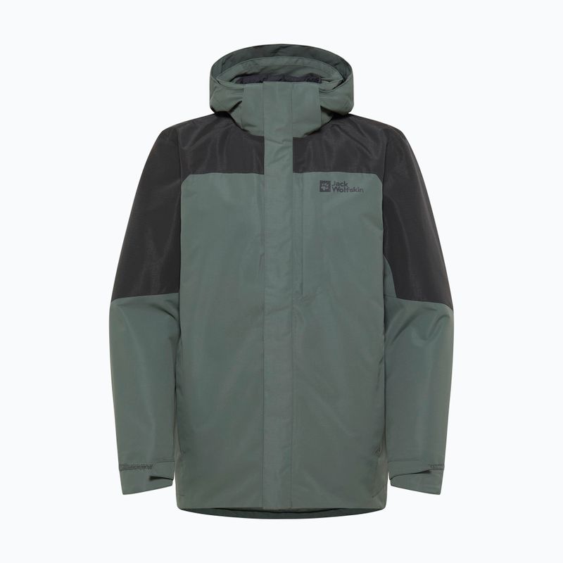 Kurtka 3w1 męska Jack Wolfskin Romberg 3In1 slate green 17