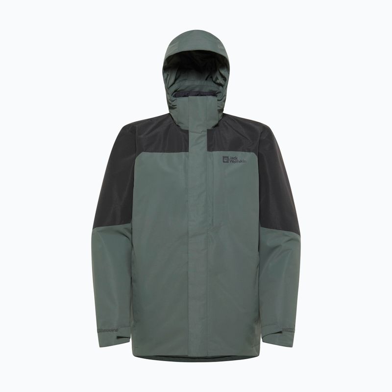 Kurtka 3w1 męska Jack Wolfskin Romberg 3In1 slate green 18