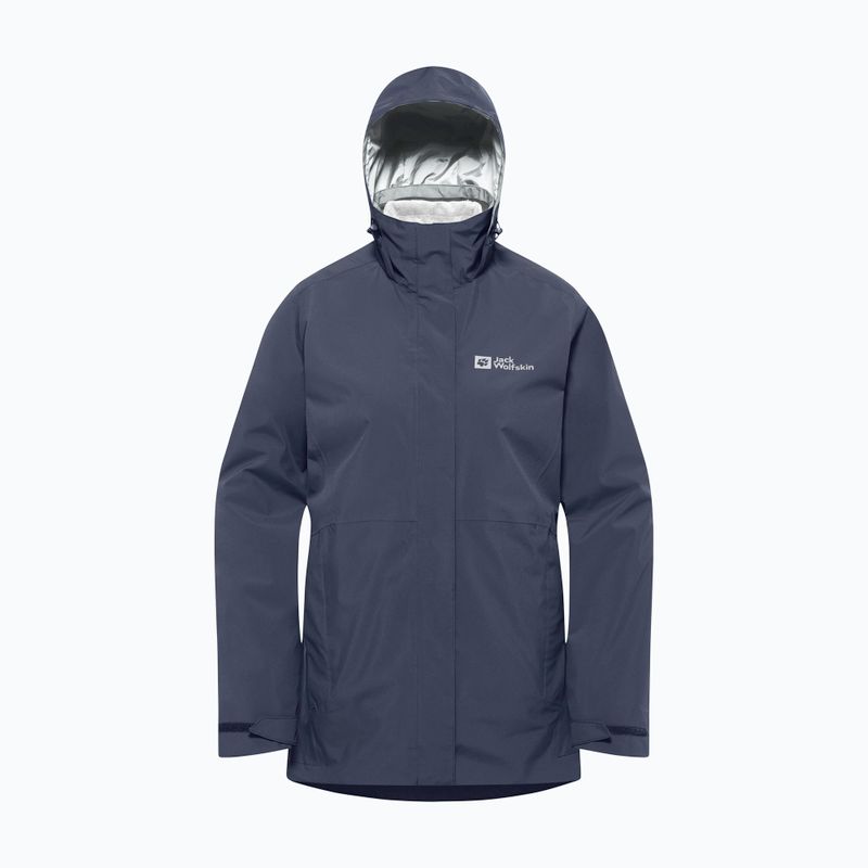 Kurtka 3w1 damska Jack Wolfskin Rotwand 3In1 graphite 13