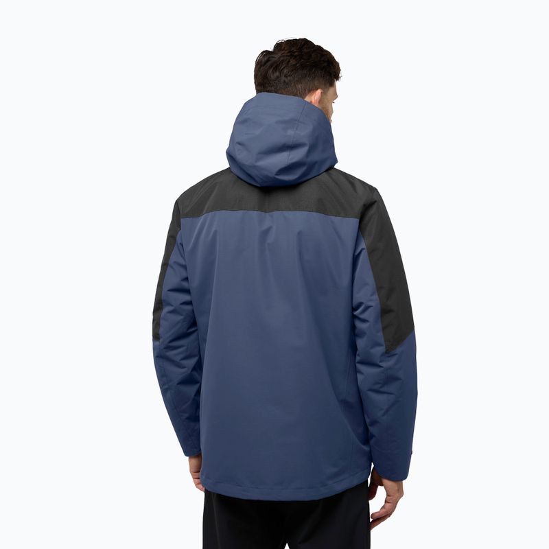 Kurtka 3w1 męska Jack Wolfskin Romberg 3In1 midnight sky 3