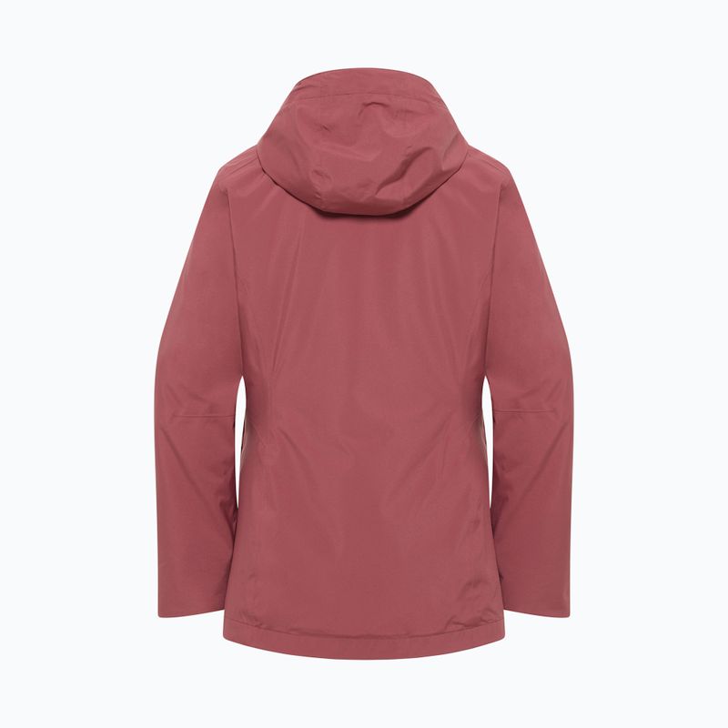 Kurtka 3w1 damska Jack Wolfskin Rotwand 3In1 red ochre 14