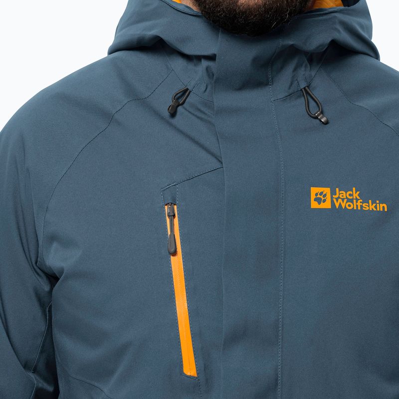 Kurtka zimowa męska Jack Wolfskin Troposphere Ins midnight sky 3