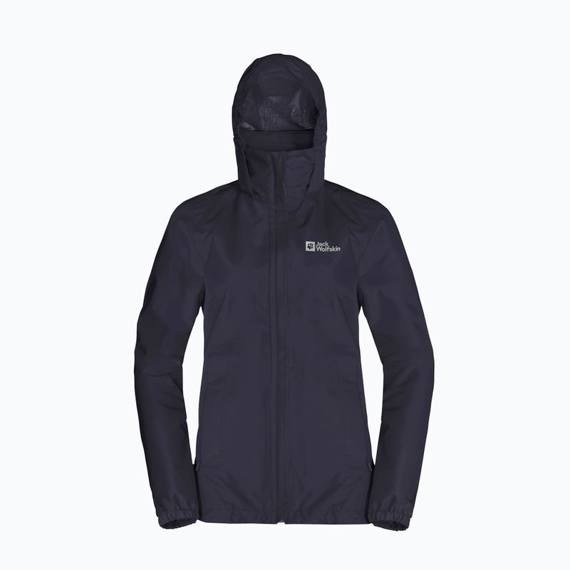 Kurtka przeciwdeszczowa damska Jack Wolfskin Stormy Point 2L graphite 8