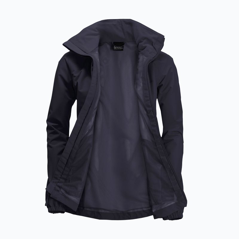 Kurtka przeciwdeszczowa damska Jack Wolfskin Stormy Point 2L graphite 9